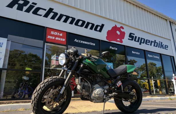 ducati monster green